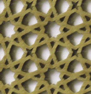 Egyptian Wooden Lattice 