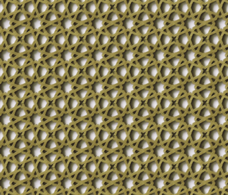 Egyptian Wooden Lattice  fabric by kimkim on Spoonflower - custom fabric