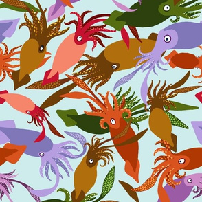 Squid-WarmShallows-Sea