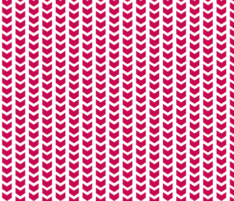 herringbone hot pink fabric by ninaribena on Spoonflower - custom fabric
