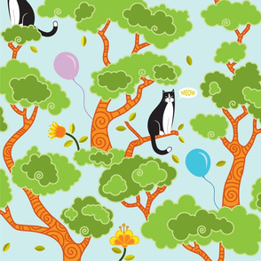 Cat Up a tree!