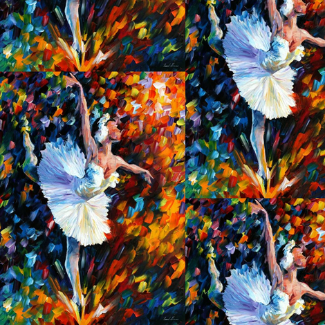 Dance of the Soul fabric by afremov_designs on Spoonflower - custom fabric