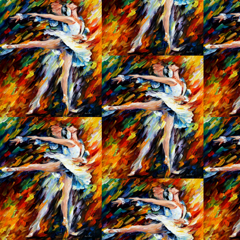 Romeo and Juliet fabric by afremov_designs on Spoonflower - custom fabric
