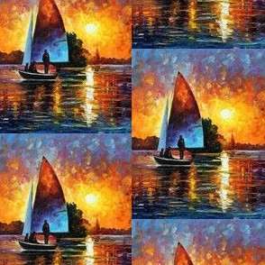 Sunset By The Lake