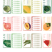 2011 Seasonal Produce Calendar