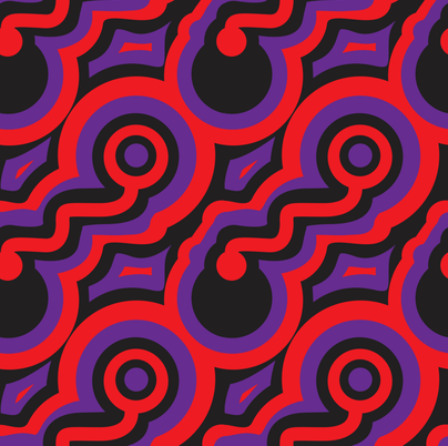Circuit in Sweetheart  fabric by dolphinandcondor on Spoonflower - custom fabric