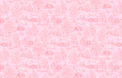 Light Pink Reverse Greyhound Toile ©2010 by Jane Walker
