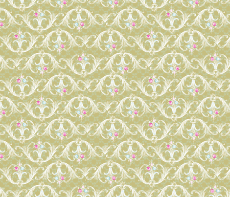 Late Boroque fabric by nancierowejanitz on Spoonflower - custom fabric