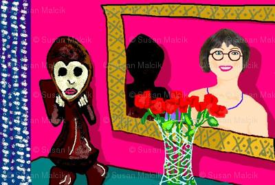 Still Life with Designer; scarf version