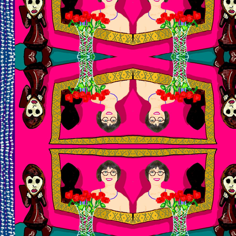 Still Life with Designer; scarf version