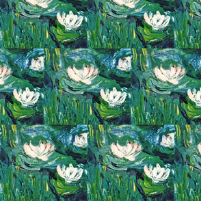 Water Lilies after Monet