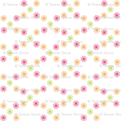Starburst Constellation(Pink/Orange/Lime)