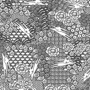 patchwork year of the rabbit