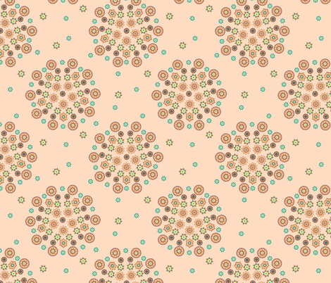 Isabelle Circles fabric by kezia on Spoonflower - custom fabric