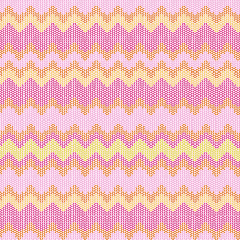 ZIGZAG PINKS fabric by trcreative on Spoonflower - custom fabric