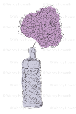Purple Hydrangea