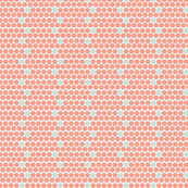 coral and clouds
