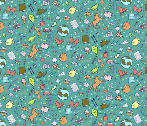 a boy's life fabric by katherinecodega on Spoonflower - custom fabric
