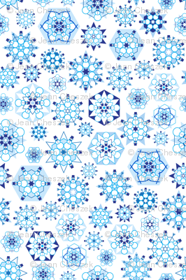Frosty Flakes (please Zoom  to see Snowmen)