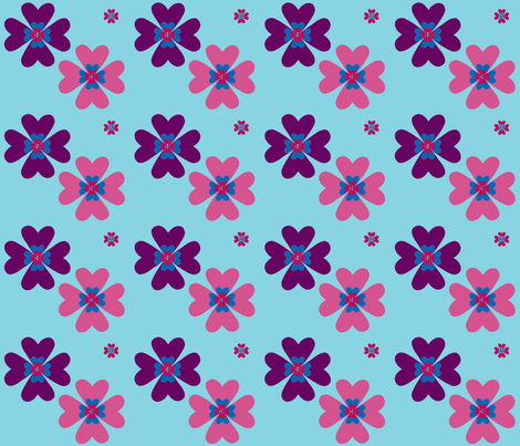 bright_flowers-ch fabric by snork on Spoonflower - custom fabric