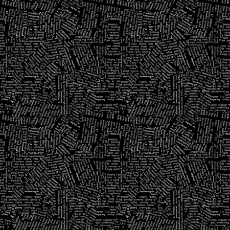 Black, White & Read All Over #2 fabric by holliconger on Spoonflower - custom fabric