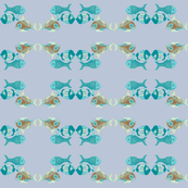 green fish