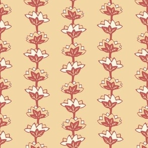 Pond Flowers in Orange