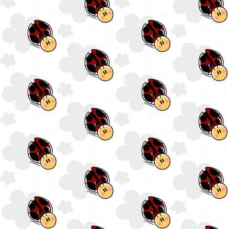 charming ladybug-ch fabric by pinkopotamus on Spoonflower - custom fabric
