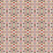 Modern quilt rose