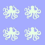 Blue Octopussy large scale repeat