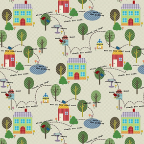 A map for my feathered friends