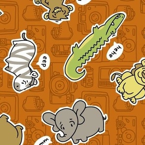 Safari Scrapbook