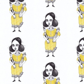 Yellow dress