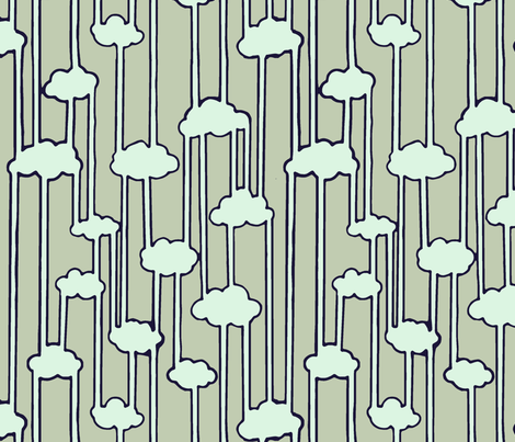 Water Cycle fabric by shirayukin on Spoonflower - custom fabric