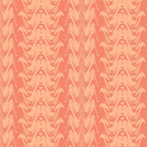 Two Tone Abstract - pink