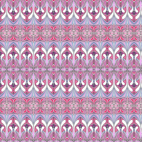 Swirlygig in pink fabric by edsel2084 on Spoonflower - custom fabric