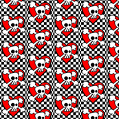Cartoon Skull Heart
