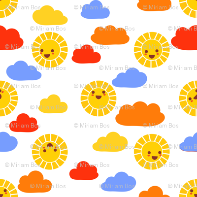 Sunny sunshine | white