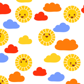 Sunny sunshine | white