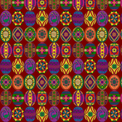 Colored Pysankys