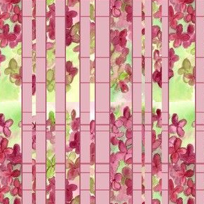 Hydrangea Plaid