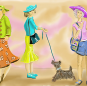 Best Friends go shopping