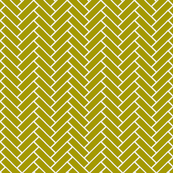 herringbone wasabi and white