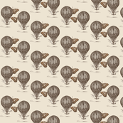 Hot Air Balloon brown mix