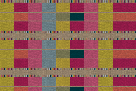 Yum Yum Blocks fabric by joybucket on Spoonflower - custom fabric