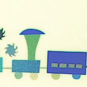Cool Train on Cream