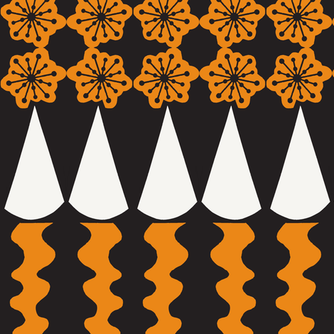 Melted Cones fabric by boris_thumbkin on Spoonflower - custom fabric