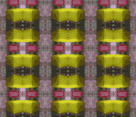 Lanterns at Twilight fabric by susaninparis on Spoonflower - custom fabric