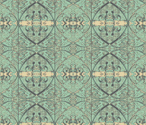 Green Sleeves fabric by susaninparis on Spoonflower - custom fabric