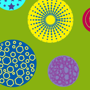 Sam's Circles - Baby Quilt